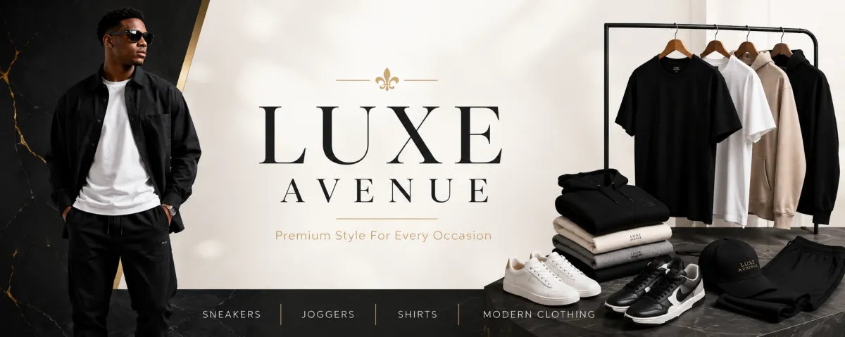 Luxe Avenue 🛍️ banner