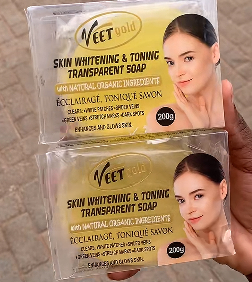 Veet gold skin soap